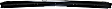 2013 Ford Transit Connect - Step Bumper, For Models Without Lower Molding and Rear Object Sensor Holes, Powdercoated Black, Face Bar Only; With pad provision, Without mounting bracket(s)