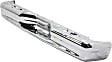 Step Bumper, Chrome Face Bar Only; With pad provision Without mounting bracket(s)