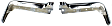 2010 Ford F-150 FX4 - Step Bumper, For Models With Rear Object Sensor Holes, Chrome, Face Bar Only; With pad provision, Without mounting bracket(s)