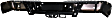 2014 Ford F-150 - Step Bumper, For Models With Rear Object Sensor Holes, With Upgrade Towing Package, Chrome, Face Bar and Pads, Without mounting bracket(s)
