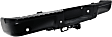 2011 Ford F-150 - Step Bumper, For Models With Rear Object Sensor Holes, With Upgrade Towing Package, Powdercoated Black, Face Bar and Pads, Without mounting bracket(s)