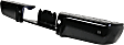 Step Bumper, Powdercoated Black Face Bar Only; With pad provision Without mounting bracket(s)