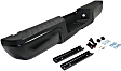 2015 Ford F-250 Super Duty - Step Bumper, For Models Without Rear Object Sensor Holes, Powdercoated Black, Face Bar and Pads, With mounting bracket(s)