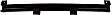 Rear Bumper Reinforcement, Steel, CAPA CERTIFIED