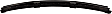 Rear Bumper Reinforcement, Steel, CAPA CERTIFIED