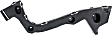 Rear, Passenger Side Bumper Bracket, Side Cover Bracket