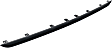 Rear, Driver or Passenger Side Bumper Trim, Textured Black