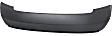 Rear, Lower Valance, Bumper Cover, Textured, CAPA Certified