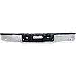 Step Bumper, Chrome Face Bar and Pads Without mounting bracket(s)