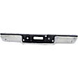 Step Bumper, Chrome Face Bar and Pads Without mounting bracket(s)