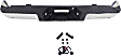 Step Bumper, Chrome Face Bar and Pads Without mounting bracket(s)