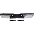 Step Bumper, Chrome Face Bar and Pads With mounting bracket(s)