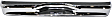 2007-2014 Ford E-250 - Step Bumper, Chrome, Face Bar and Pads, For Models with Rear Object Sensor Holes