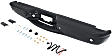 2000-2005 Ford Excursion - Step Bumper, Powdercoated Black Face Bar and Pads With mounting bracket(s)