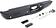 2000-2005 Ford Excursion - Step Bumper, Powdercoated Black Face Bar and Pads With mounting bracket(s)