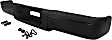2006 Ford F-150 - Step Bumper, For Models Without Rear Object Sensor Holes, Powdercoated Black, Face Bar and Pads, Without mounting bracket(s)