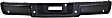 Step Bumper, Powdercoated Black Face Bar and Pads Without mounting bracket(s)