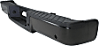 Step Bumper, Powdercoated Black Face Bar and Pads Without mounting bracket(s)