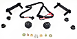 Step Bumper, Powdercoated Black Face Bar and Pads Without mounting bracket(s)