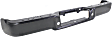 2007 Ford F-150 - Step Bumper, For Models Without Rear Object Sensor Holes, Powdercoated Black, Face Bar Only; With pad provision, Without mounting bracket(s)