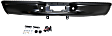 1998 Ford F-150 - Step Bumper, Flareside, Powdercoated Black, Face Bar and Pads, Without mounting bracket(s)