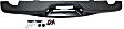 1998 Ford F-150 - Step Bumper, Flareside, Powdercoated Black, Face Bar and Pads, Without mounting bracket(s)