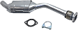 2001 Mercury Sable - Rear Catalytic Converter, 6 Cyl 3.0L, Federal EPA Standard, 46-State Legal (Cannot ship to CA, CO, NY or ME), Eng Vin: 2, FLEX, Direct Replacement Series