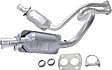 Front, Driver or Passenger Side Catalytic Converter, Federal EPA Standard, 46-State Legal (Cannot ship to CA, CO, NY or ME), Direct Replacement Series, Direct Fit