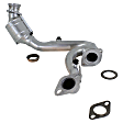 Front Catalytic Converter, DOHC, 3.0L Duratec Engine, Federal EPA Standard, 46-State Legal (Cannot ship to CA, CO, NY or ME), with Gasket