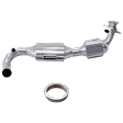 Driver Side Catalytic Converter, Federal EPA Standard, 46-State Legal (Cannot ship to CA, CO, NY or ME), 4WD, Direct Replacement Series