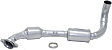 2004-2006 Ford F-150 - Driver Side Catalytic Converter, 4.6L, 8Cyl, Federal EPA Standard, 46-State Legal (Cannot ship to CA, CO, NY or ME), 4WD, Direct Replacement Series