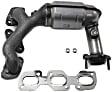 2003 Ford Escape Limited - Front, Driver Side Catalytic Converter, 3.0L 6Cyl, Federal EPA Standard, 46-State Legal (Cannot ship to CA, CO, NY or ME), Manifold Unit, Production Date To 01/08/07, Direct Replacement Series