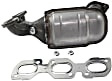 2003 Ford Escape Limited - Front, Driver Side Catalytic Converter, 3.0L 6Cyl, Federal EPA Standard, 46-State Legal (Cannot ship to CA, CO, NY or ME), Manifold Unit, Production Date To 01/08/07, Direct Replacement Series