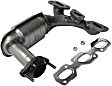 2003 Ford Escape Limited - Front, Driver Side Catalytic Converter, 3.0L 6Cyl, Federal EPA Standard, 46-State Legal (Cannot ship to CA, CO, NY or ME), Manifold Unit, Production Date To 01/08/07, Direct Replacement Series