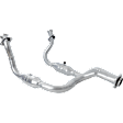 Front Catalytic Converter, Federal EPA Standard, 46-State Legal (Cannot ship to CA, CO, NY or ME), Direct Replacement Series, Direct Fit