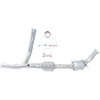 Passenger Side Catalytic Converter, 4.2L, 6Cyl, Federal EPA Standard, 46-State Legal (Cannot ship to CA, CO, NY or ME), Direct Replacement Series, Direct Fit