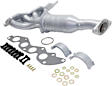 Front Catalytic Converter, Federal EPA Standard, 46-State Legal (Cannot ship to CA, CO, NY or ME), With Integrated Exhaust Manifold, 2.3L Engine