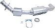 Driver Side Catalytic Converter, 4.2L, 6Cyl, Federal EPA Standard, 46-State Legal (Cannot ship to CA, CO, NY or ME), RWD, Direct Replacement Series