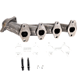 Passenger Side Exhaust Manifold, 8 Cyl., 5.4L Engine, With Heat Shield and Gasket
