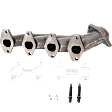 2006 Ford F-150 XLT - Driver Side, Exhaust Manifold, Without Ceramic Coating, 8 Cyl 5.4L