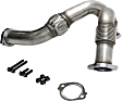 Turbocharger Y-Pipe, 8 Cyl., 6.0L Engine