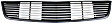 Upper Grille Assembly, Black Shell with Chrome Insert, GT Model, 8 Cyl., 5.0L Engine