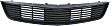 Upper Grille Assembly, Matte Black Shell and Insert, GT Model, 8 Cyl., 5.0L Engine