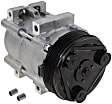 2005 Mazda B2300 Base - A/C Compressor, With Clutch, 6-Groove Pulley, 4 Cyl 2.3L