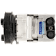 A/C Compressor, With Clutch, 6-Groove Pulley, 2.0L/2.3L Engine