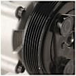 A/C Compressor, With Clutch, 6-Groove Pulley, 2.0L/2.3L Engine