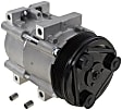 2009 Mazda B4000 - A/C Compressor, With Clutch, 6-Groove Pulley, 6 Cyl 4.0L