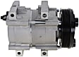 2009 Mazda B4000 - A/C Compressor, With Clutch, 6-Groove Pulley, 6 Cyl 4.0L