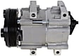 2009 Mazda B4000 - A/C Compressor, With Clutch, 6-Groove Pulley, 6 Cyl 4.0L