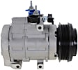 2008 Ford Explorer Sport Trac - A/C Compressor, For Models With FS20 Compressor Type, With Rear AC, With Clutch, 6-Groove Pulley, 8 Cyl 4.6L